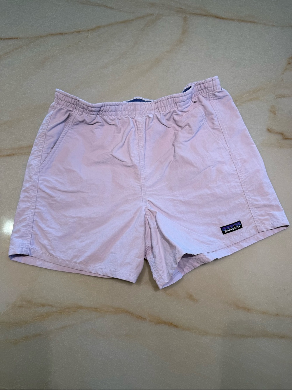 Patagonia Women's Light Pink Athletic Shorts